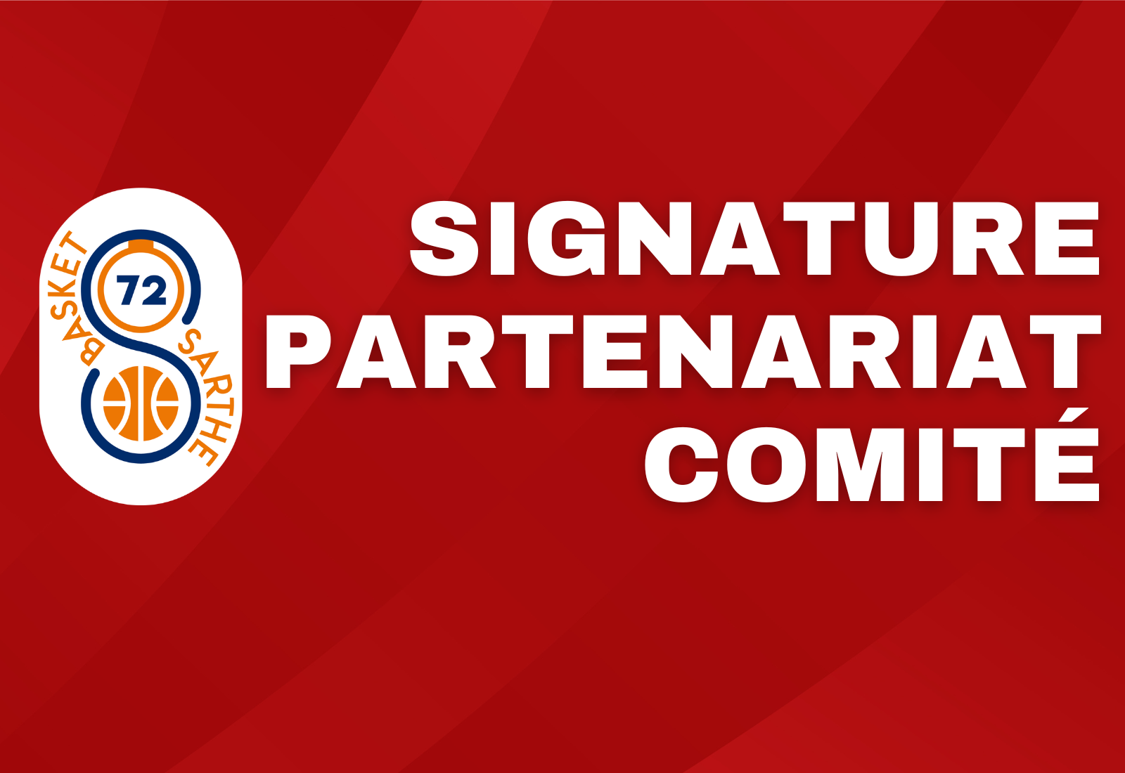 Signature d'une convention de partenariat avec le Comité départemental