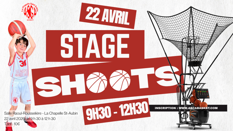 1/2 journée stage de shoots